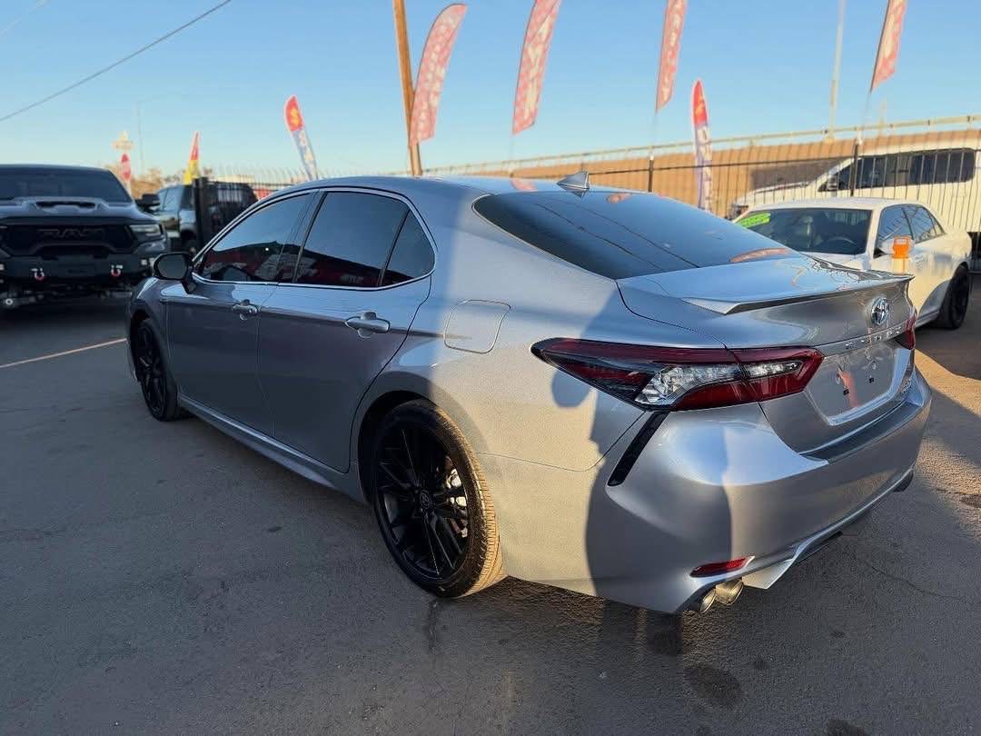 2024 Toyota Camry Hybrid XSE — On the Road